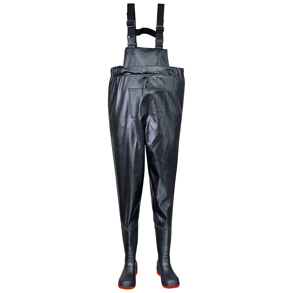 FW74 SAFETY CHEST WADER S5 BLACK