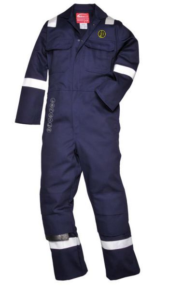 FR ANTI-STATIC COVERALL C/W TAPES 350G