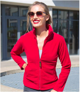 RS115F RESULT LADIES HORIZON MICRO FLEECE JACKET