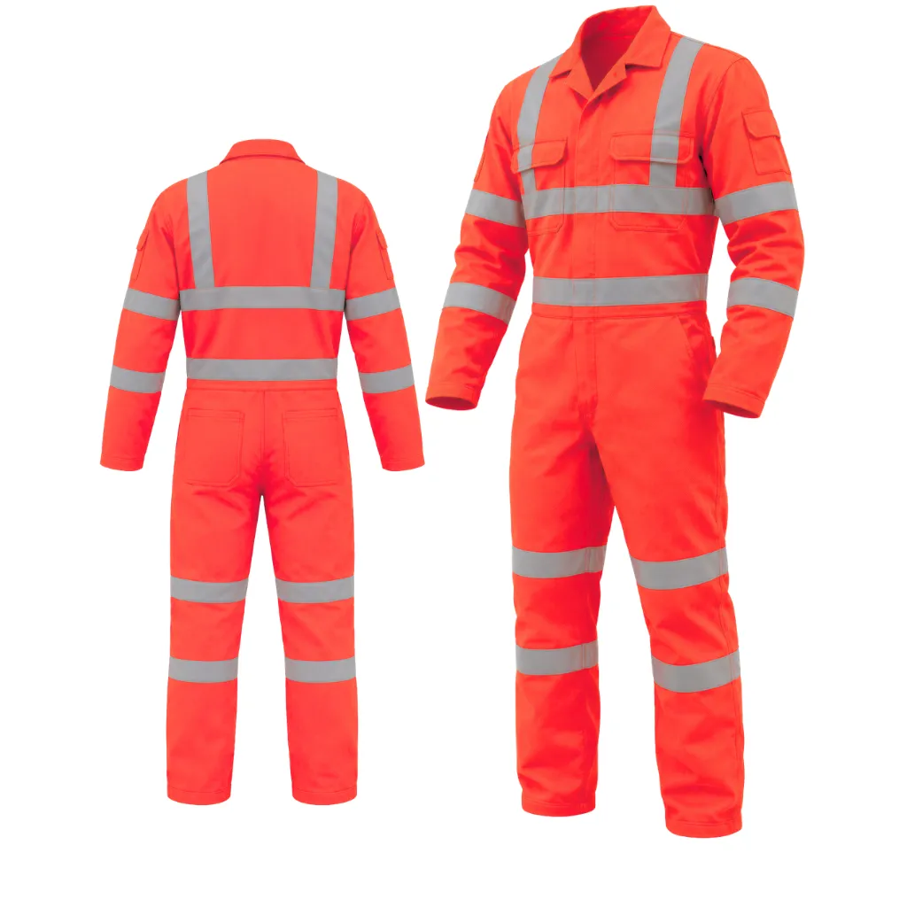AQUA HI-VIS-COVERALL
