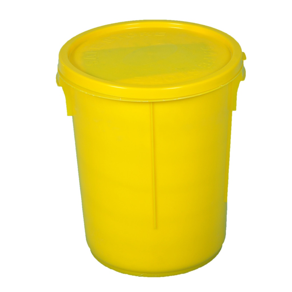 30ML YELLOW SPILL CONTAINER WITH LID AEP3