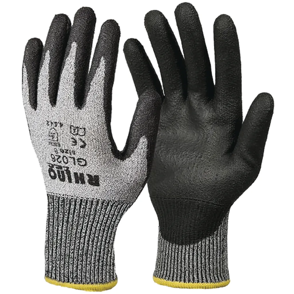 RHINOtec CUTMASTER PU PALM COATED GLOVES