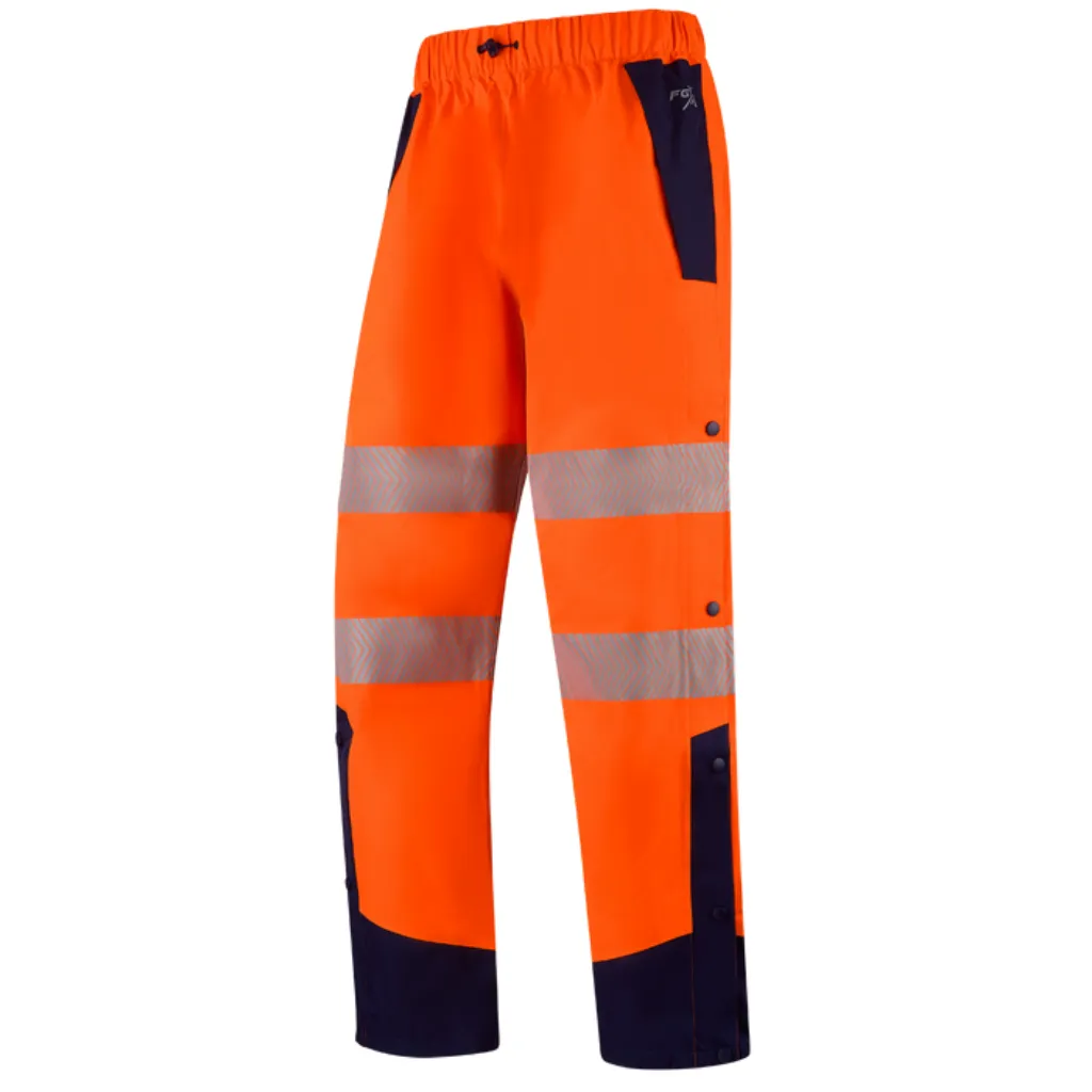 FGXeco LIGHTWEIGHT LAMINATED HI-VIS BREATHABLE W/PROOF 4: 4 TROUSER