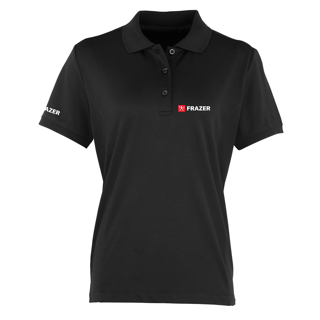 PR616 LADIES COOLCHECKER POLOSHIRT