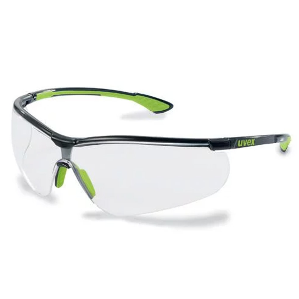 UVEX SPORTSTYLE SPECTACLES WITH GREEN FRAME