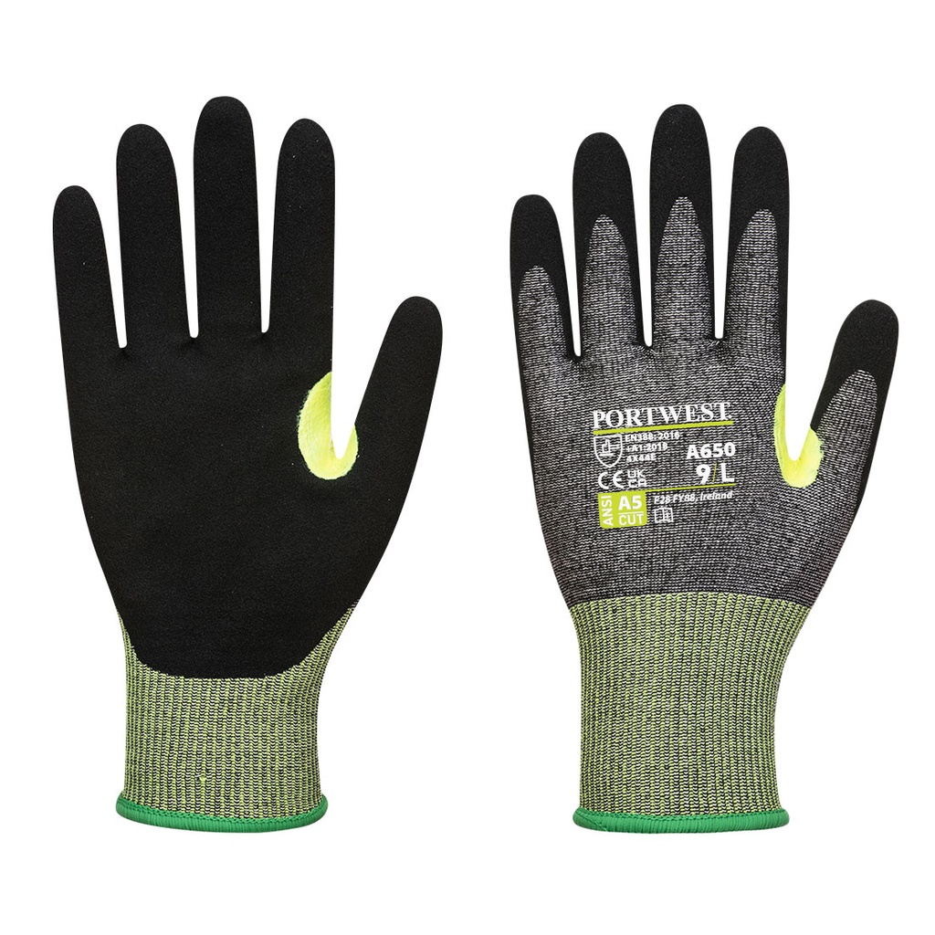 CS CUT E15 NITRILE GLOVE A650