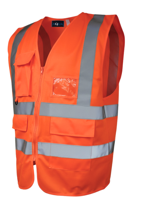 AQUA EXECUTIVE HI-VIS WAISTCOAT