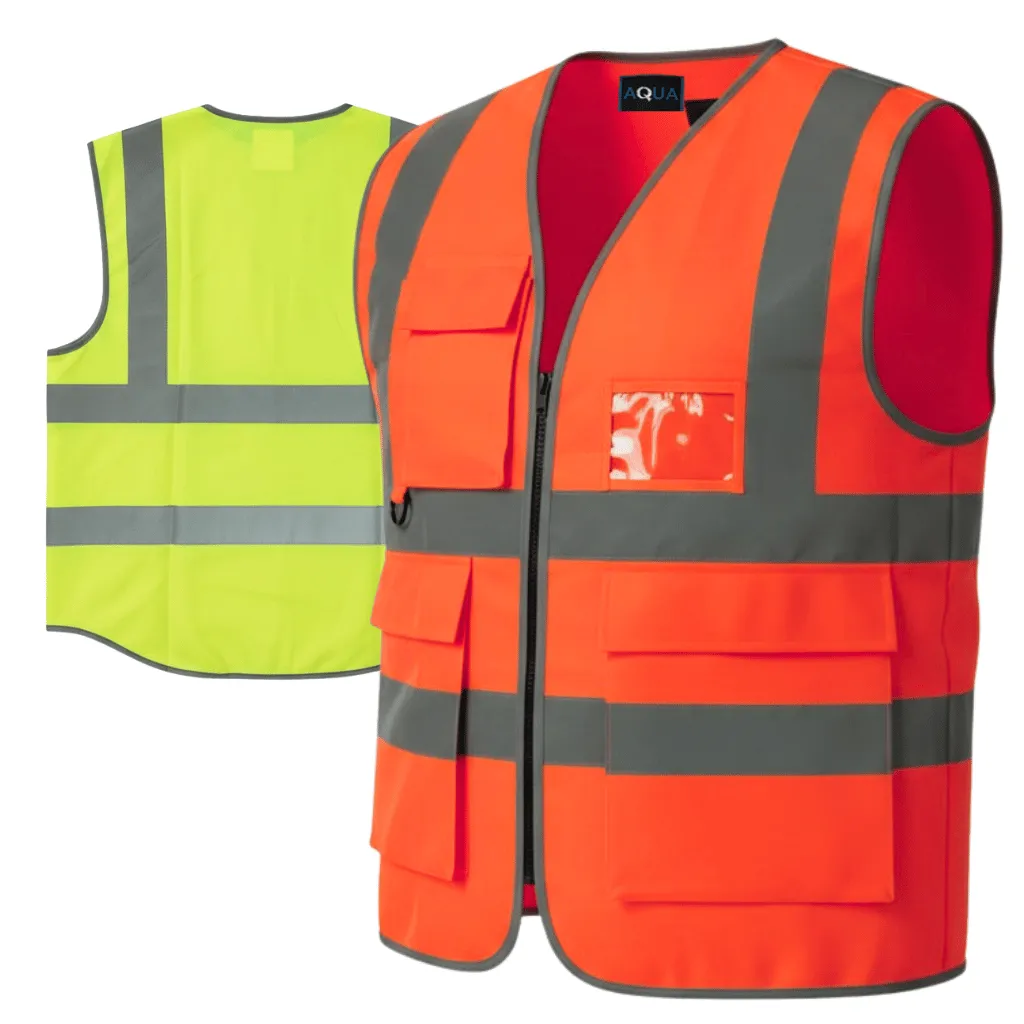 AQUA EXECUTIVE HI-VIS WAISTCOAT