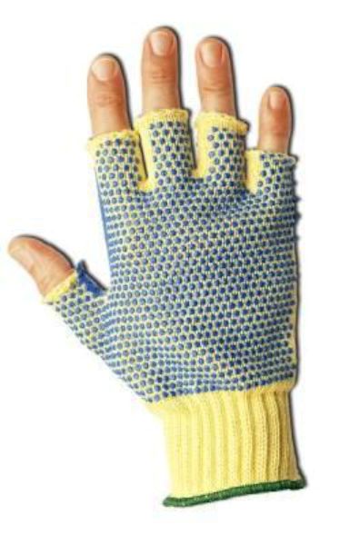 GLOVES KEVLAR FINGERLESS STEEL/FIXING/FITTER