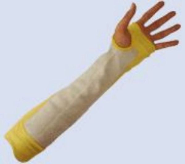 GLOVES KEVLAR CHROME SLEEVE 14"
