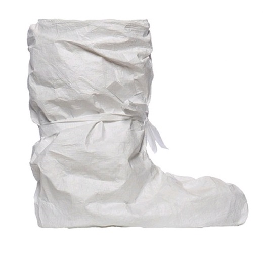 TYVEK OVERBOOT NON-WOVEN WITH TIES (PAIR) 382601