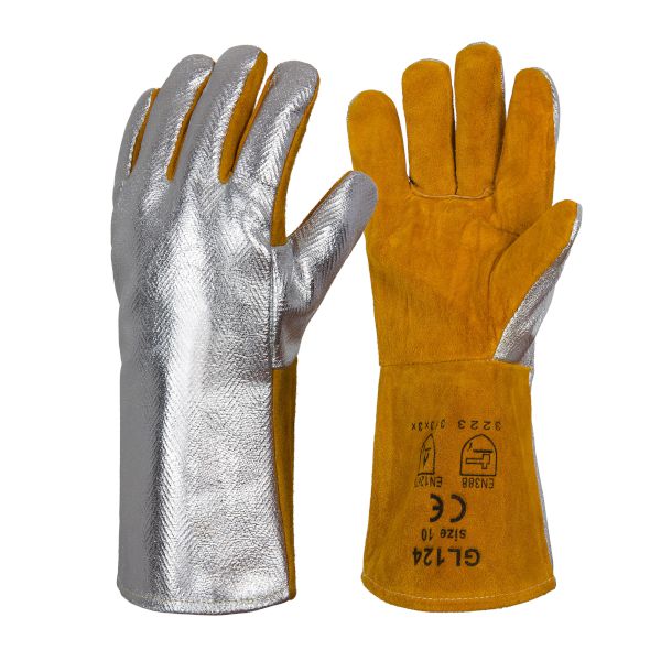 RHINOweld HEAVY DUTY ALUMINISED WELDERS GLOVES