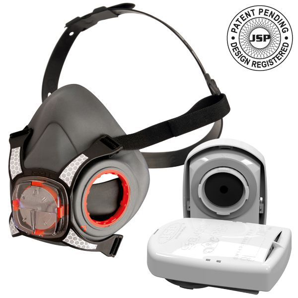 FORCE 8 MASK C/W PRESS TO CHECK P3 FILTER (BHT0A3-0L5-N00)
