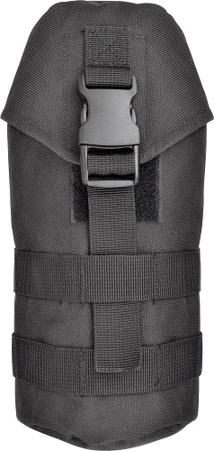 NYLON MOLLE WATER CARRIER POUCH BLACK