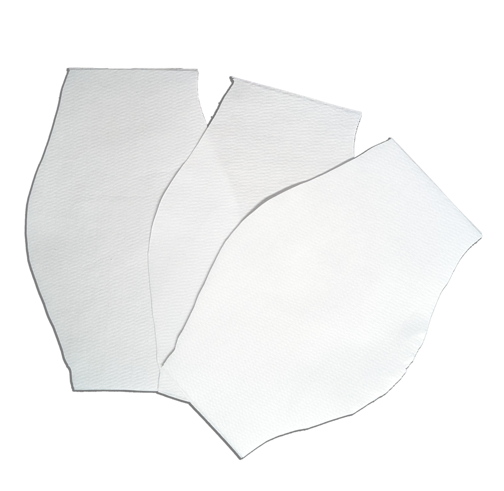 FILTERS FOR REUSABLE MASK RP182 17CM x 7CM  (PACK OF 10)