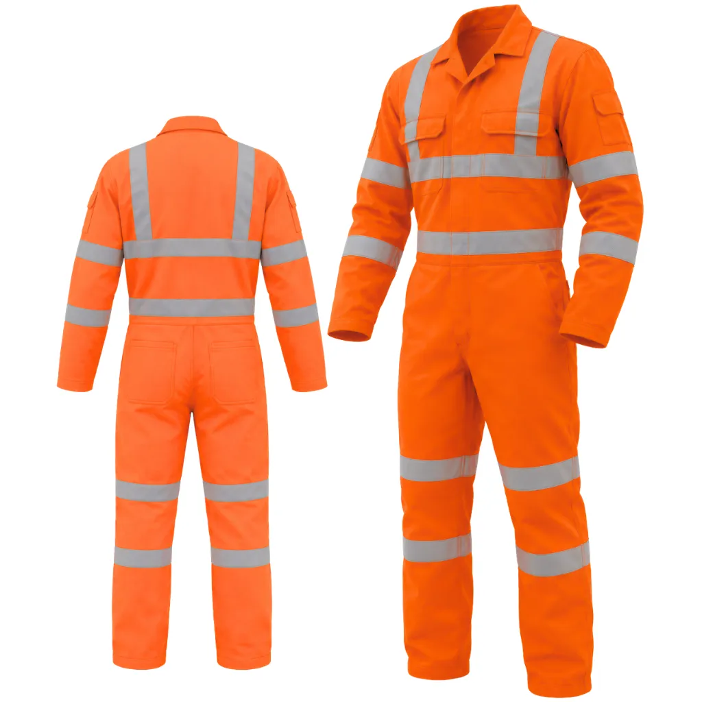 [BS126] AQUA HI-VIS-COVERALL