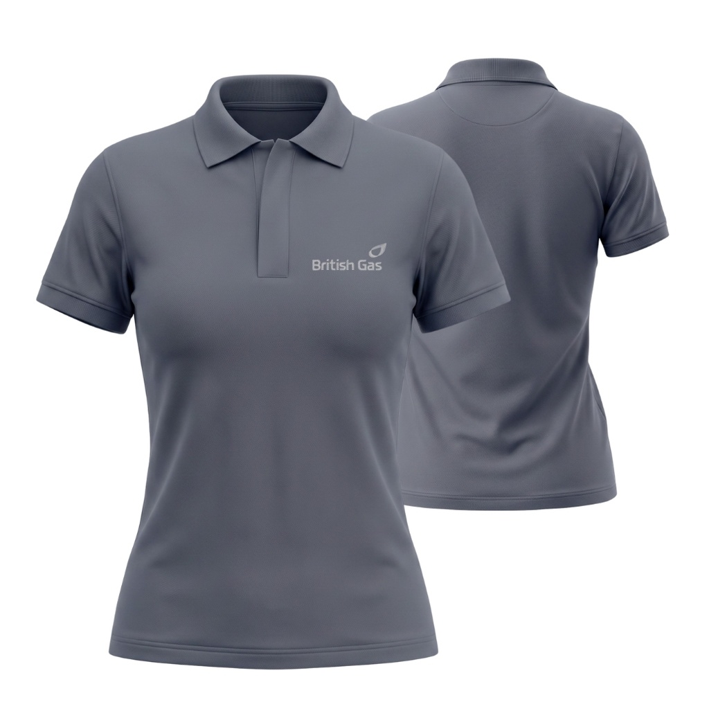 LADIES S/SLEEVE POLYCOTTON POLOSHIRT