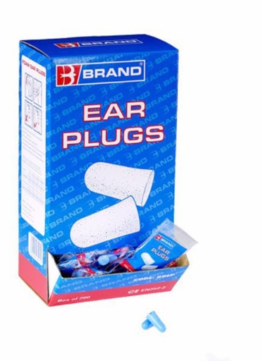 [EP203] BBCEP B-BRAND CORDED EAR PLUGS (BOX OF 200)