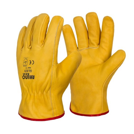 [GL029] RHINOtec DRIVERS STYLE LEATHER GLOVES