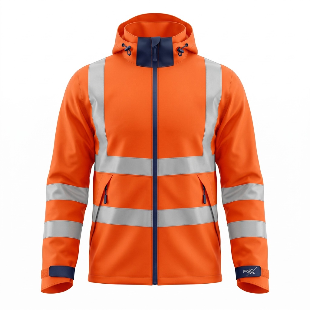 [JK525] HI-VIS RIPSTOP BREATHABLE JACKET
