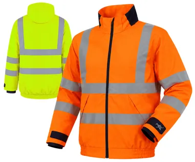 [JK526] HI-VIS RIPSTOP BREATHABLE BOMBER JACKET