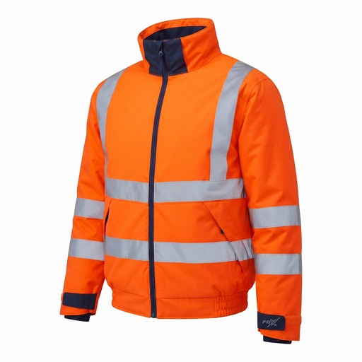 [JK526] HI-VIS RIPSTOP BREATHABLE BOMBER JACKET