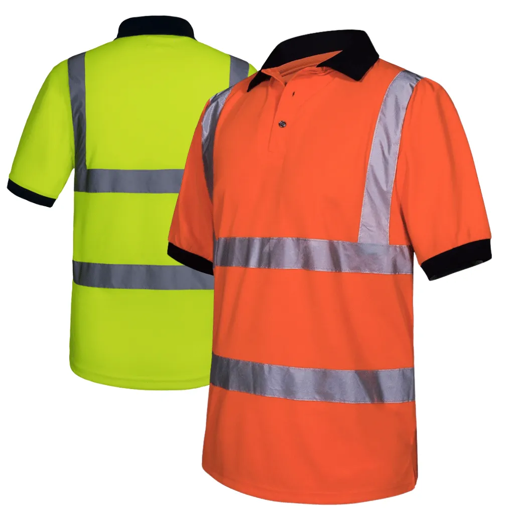 [PS009] AQUA HI VIS POLOSHIRT EN ISO 20471