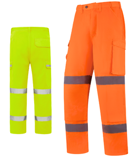 [TR047] HI VIS CARGO TROUSER