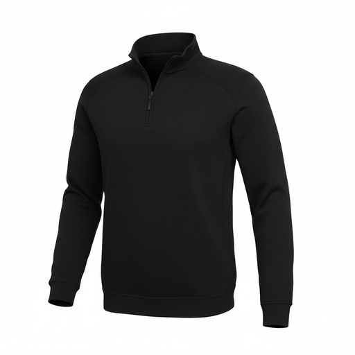 [SS062] AQUA 1/4 ZIP SWEATSHIRT